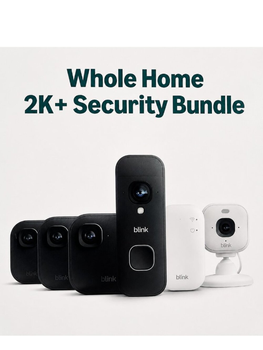 Blink 2K+ Whole Home Security Camera Bundle